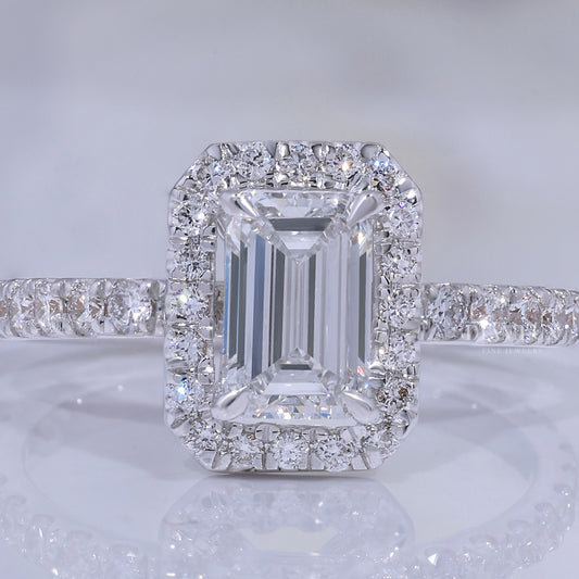 10kt Gold Lab Diamond Ring Diamlux Fine Jewelry