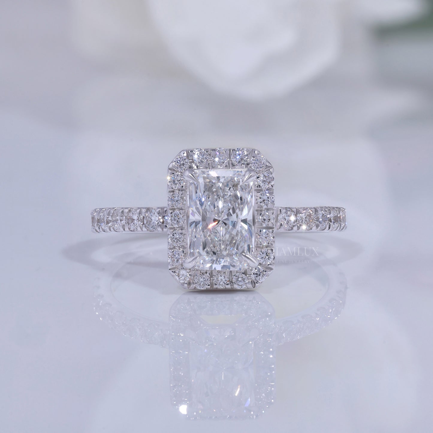 10kt Gold Lab Diamond Ring Diamlux Fine Jewelry