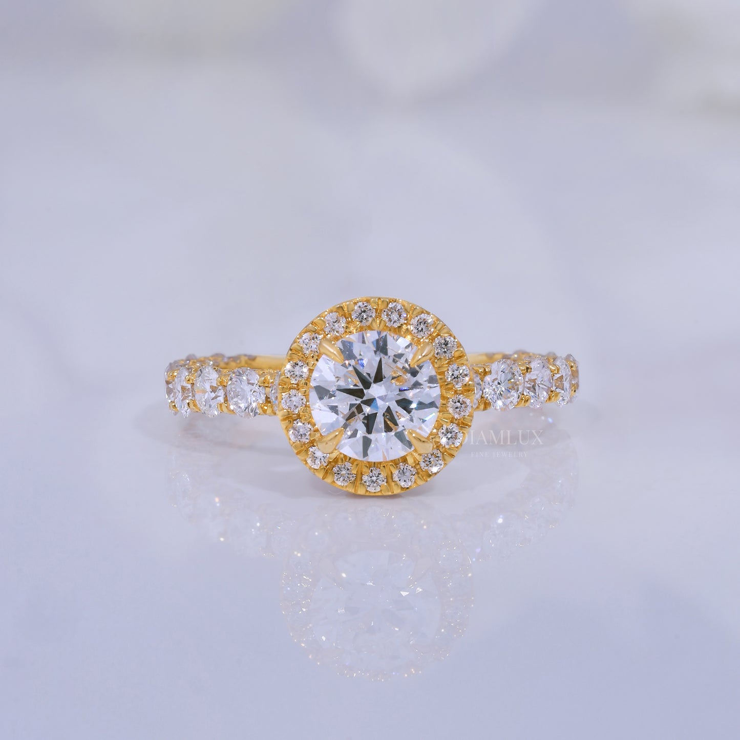 10kt Gold Diamond Ring Diamlux Fine Jewelry