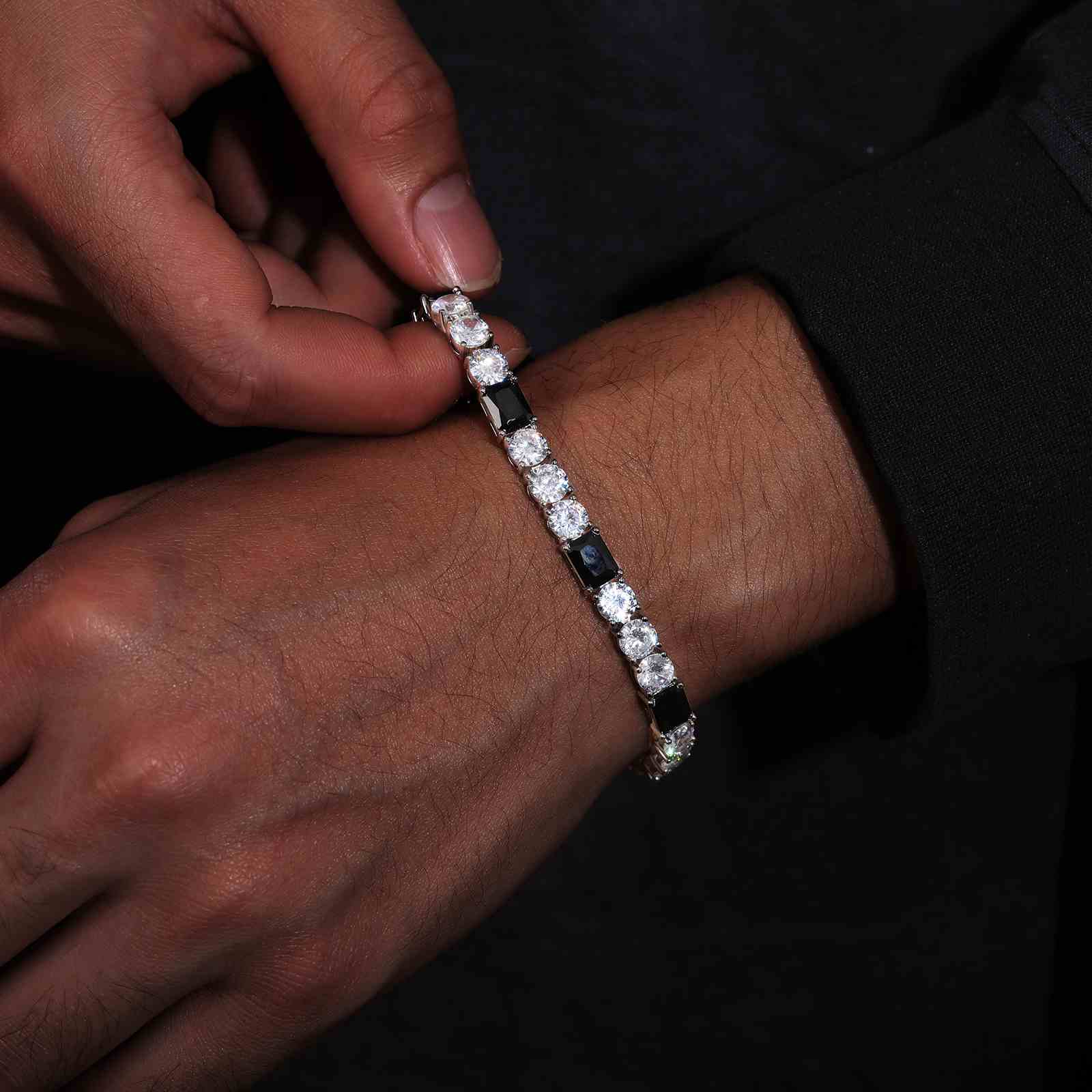 Diamlux  Two  tone  Bracelet