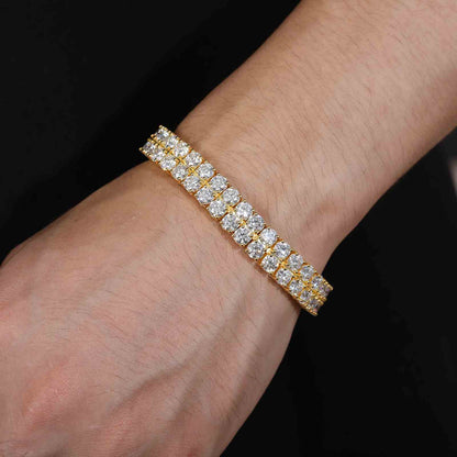 Diamlux  Two  tone  Bracelet
