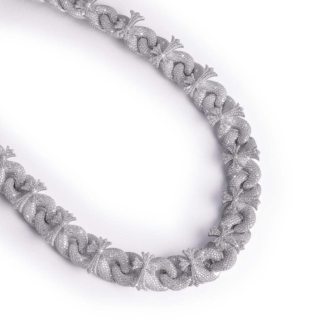 Premium Iced Crown Link Cuban Chain Diamlux