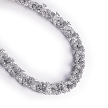 Premium Iced Crown Link Cuban Chain Diamlux