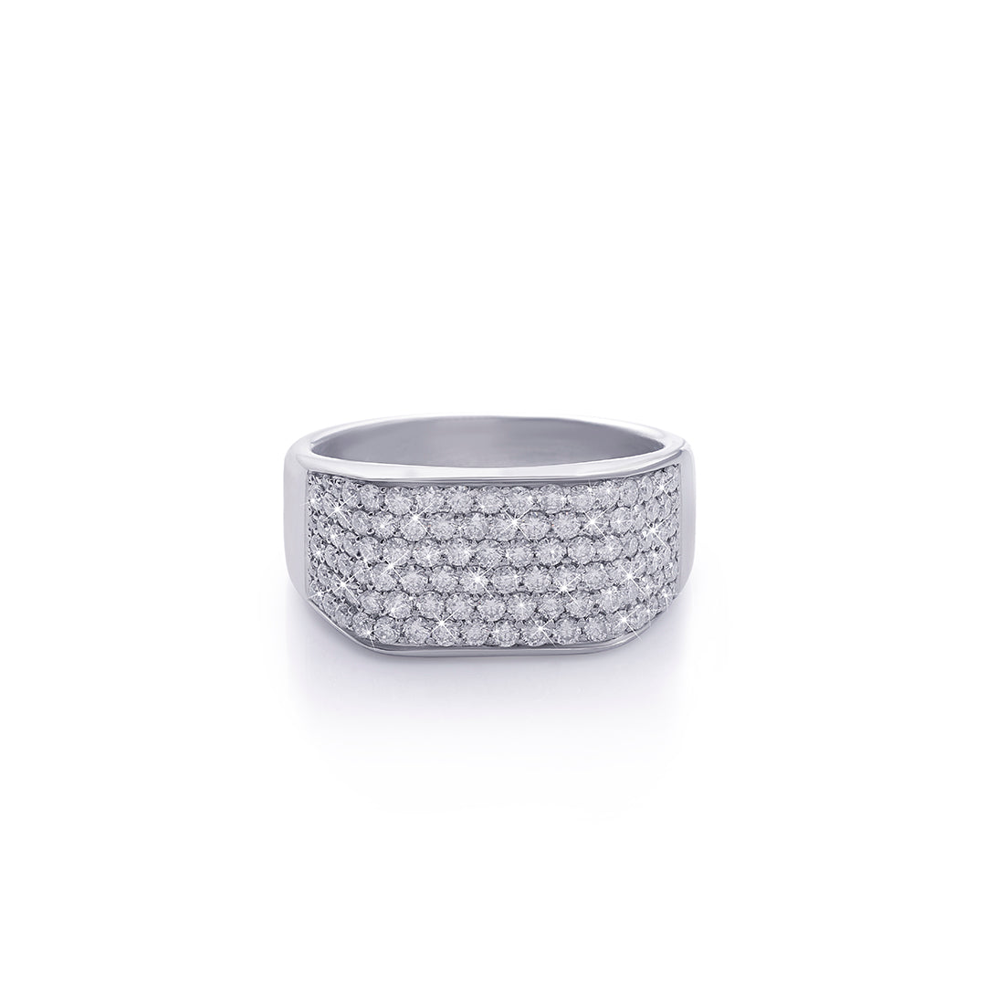 Classic Diamond Pavé Band Diamlux