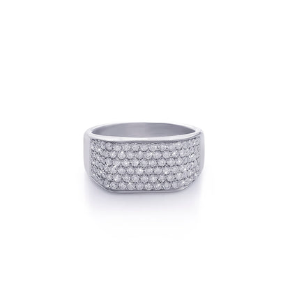 Classic Diamond Pavé Band Diamlux
