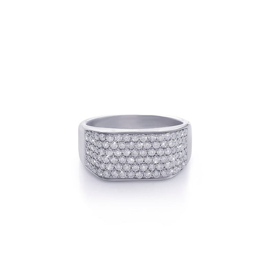 Classic Diamond Pavé Band Diamlux