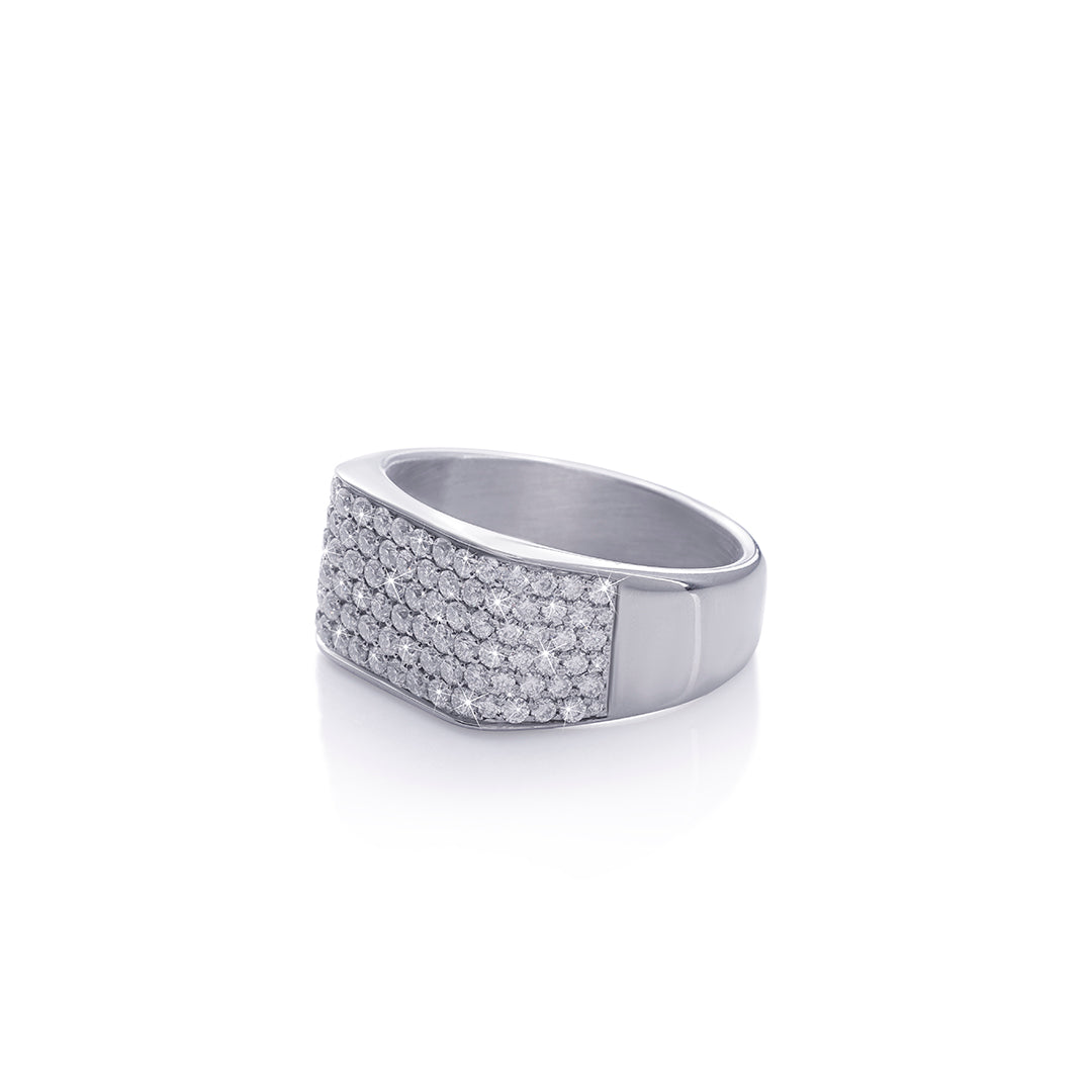 Classic Diamond Pavé Band Diamlux