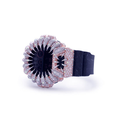 Rose Gold Claw Set G-Shock – Deep Navy Strap Diamlux