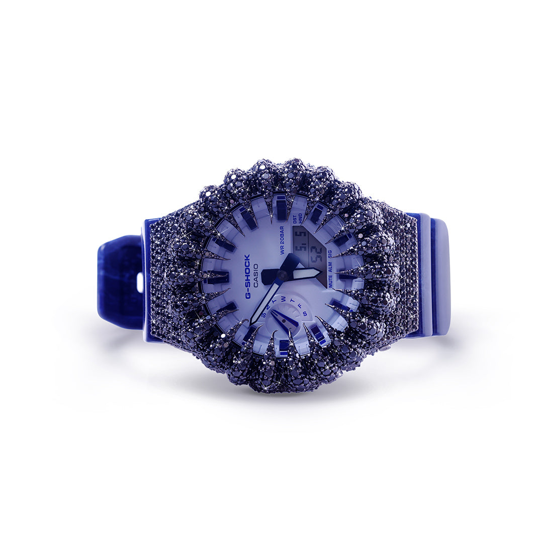 Purple Stone Analog-Digital G-Shock – Galaxy Edition Diamlux