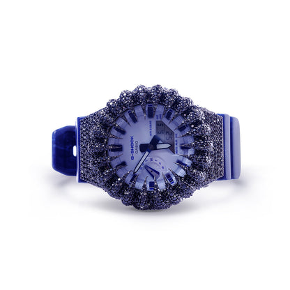 Purple Stone Analog-Digital G-Shock – Galaxy Edition Diamlux