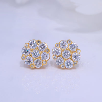 diamlux earrings 
