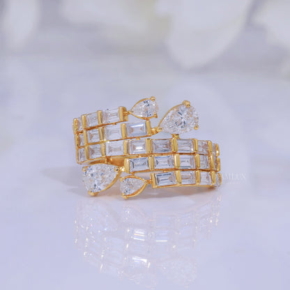 10kt Gold Lab Diamond Ring Diamlux Fine Jewelry