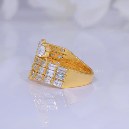 10kt Gold Lab Diamond Ring Diamlux Fine Jewelry