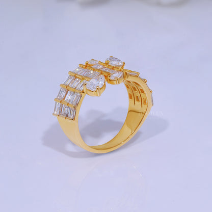 10kt Gold Lab Diamond Ring Diamlux Fine Jewelry