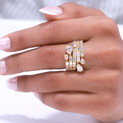 10kt Gold Lab Diamond Ring Diamlux Fine Jewelry