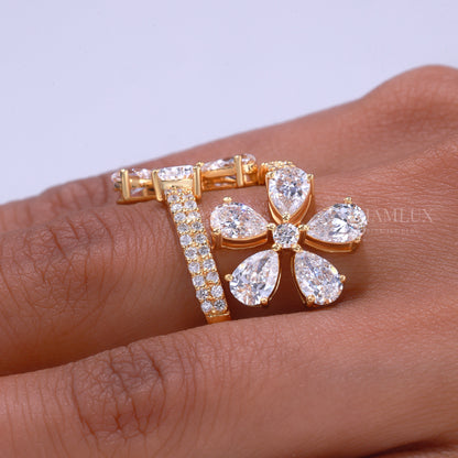 10kt Gold Lab Diamond Ring Diamlux Fine Jewelry