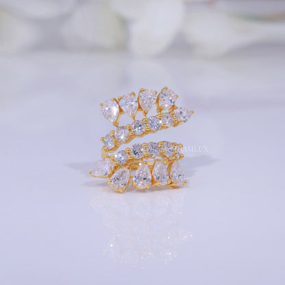 10kt Gold Lab Diamond Ring Diamlux Fine Jewelry
