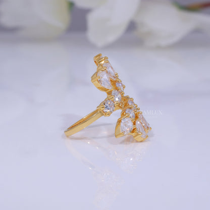 10kt Gold Lab Diamond Ring Diamlux Fine Jewelry