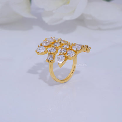10kt Gold Lab Diamond Ring Diamlux Fine Jewelry