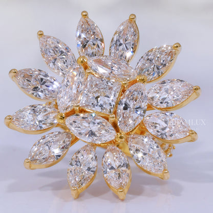 10kt Gold Lab Diamond Ring Diamlux Fine Jewelry