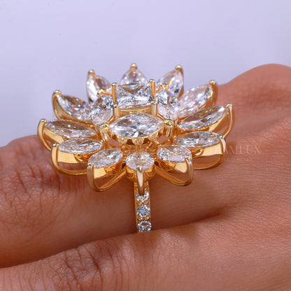 10kt Gold Lab Diamond Ring Diamlux Fine Jewelry