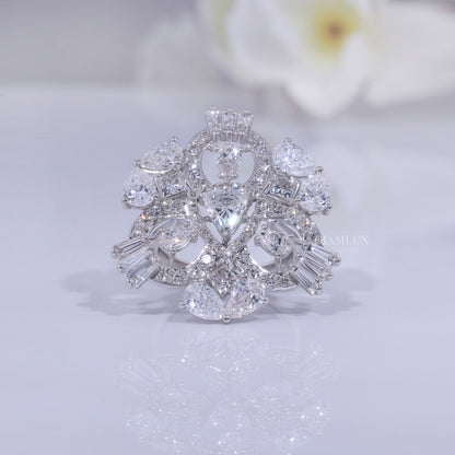 10kt Gold Lab Diamond Ring Diamlux Fine Jewelry