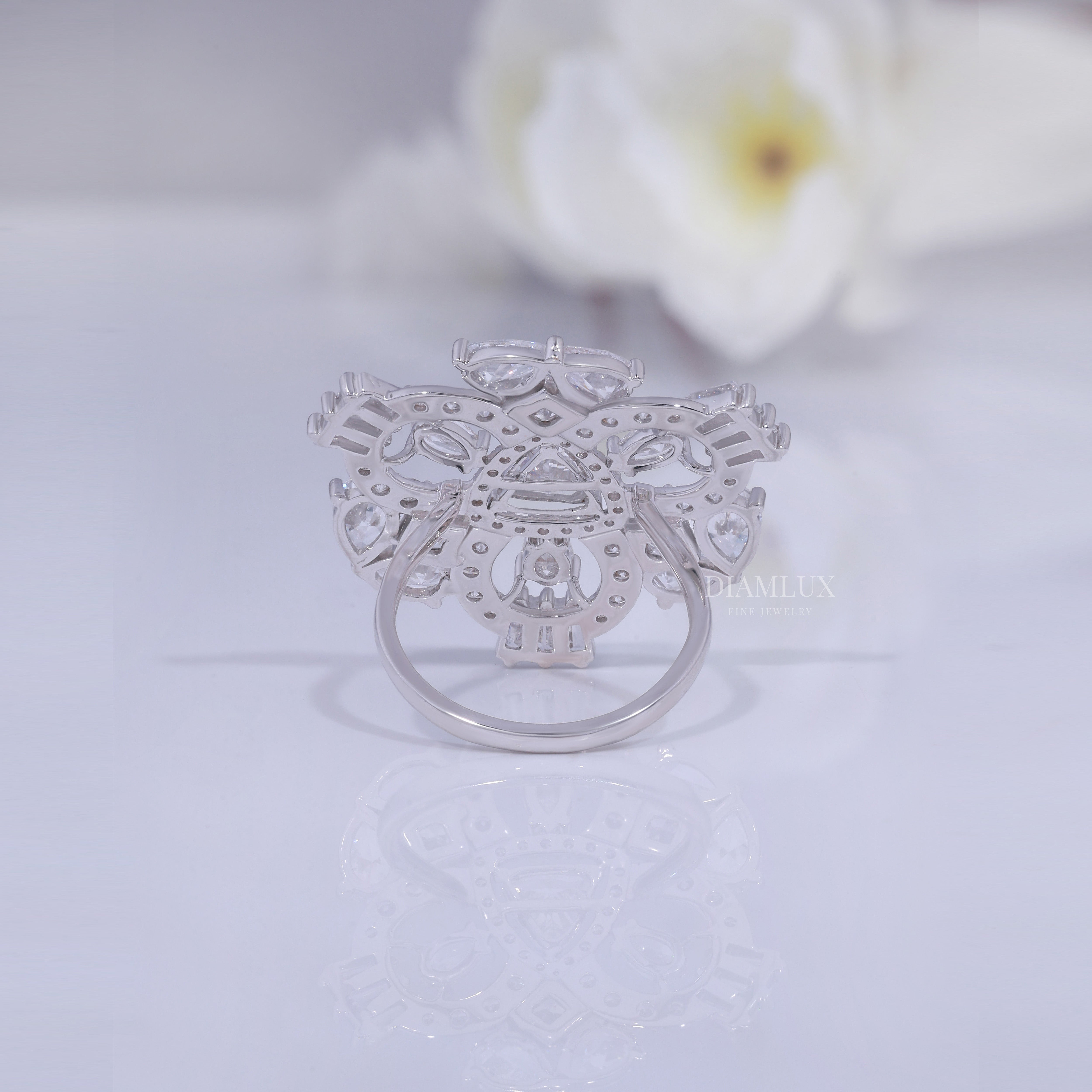 10kt Gold Lab Diamond Ring Diamlux Fine Jewelry