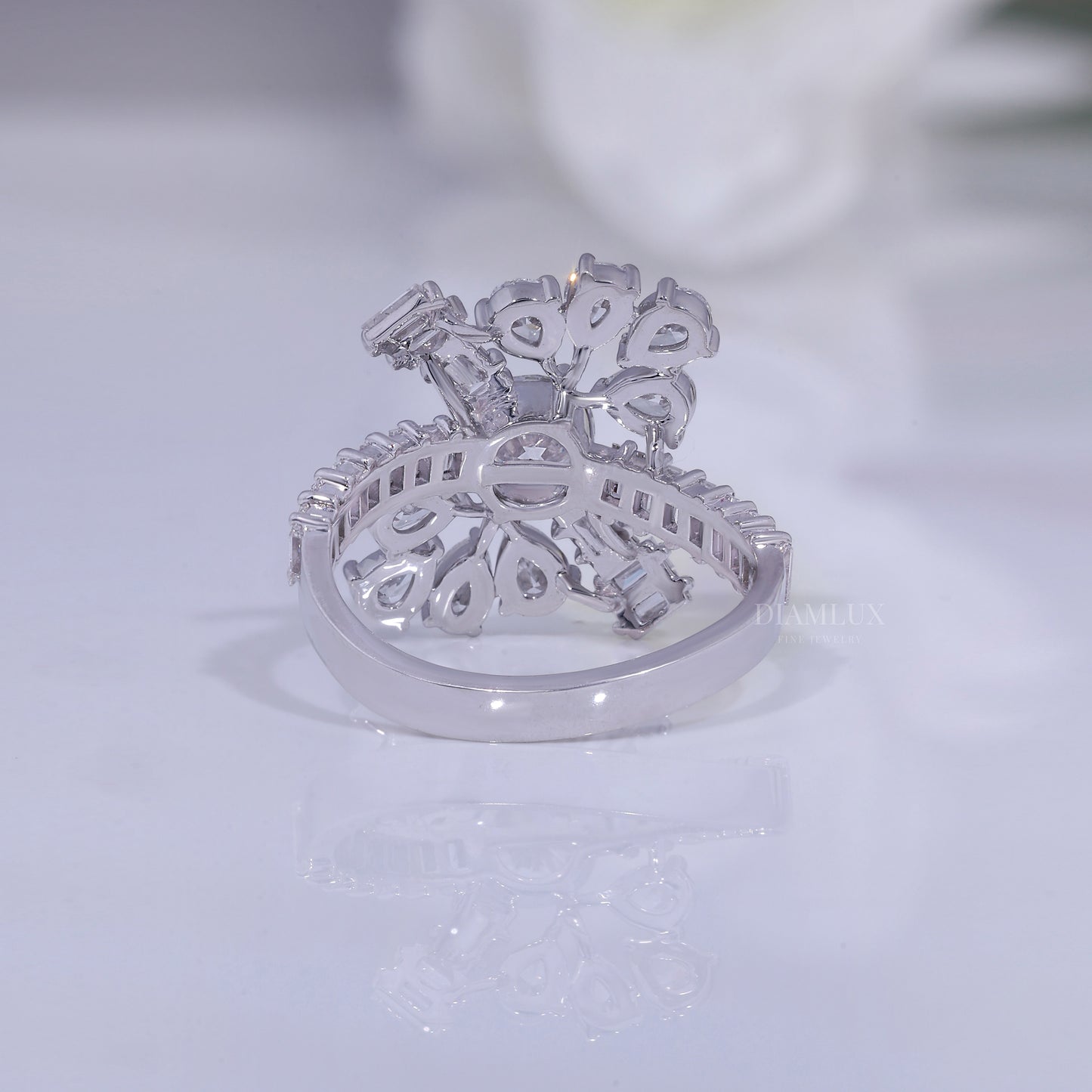 10kt Gold Lab Diamond Ring Diamlux Fine Jewelry