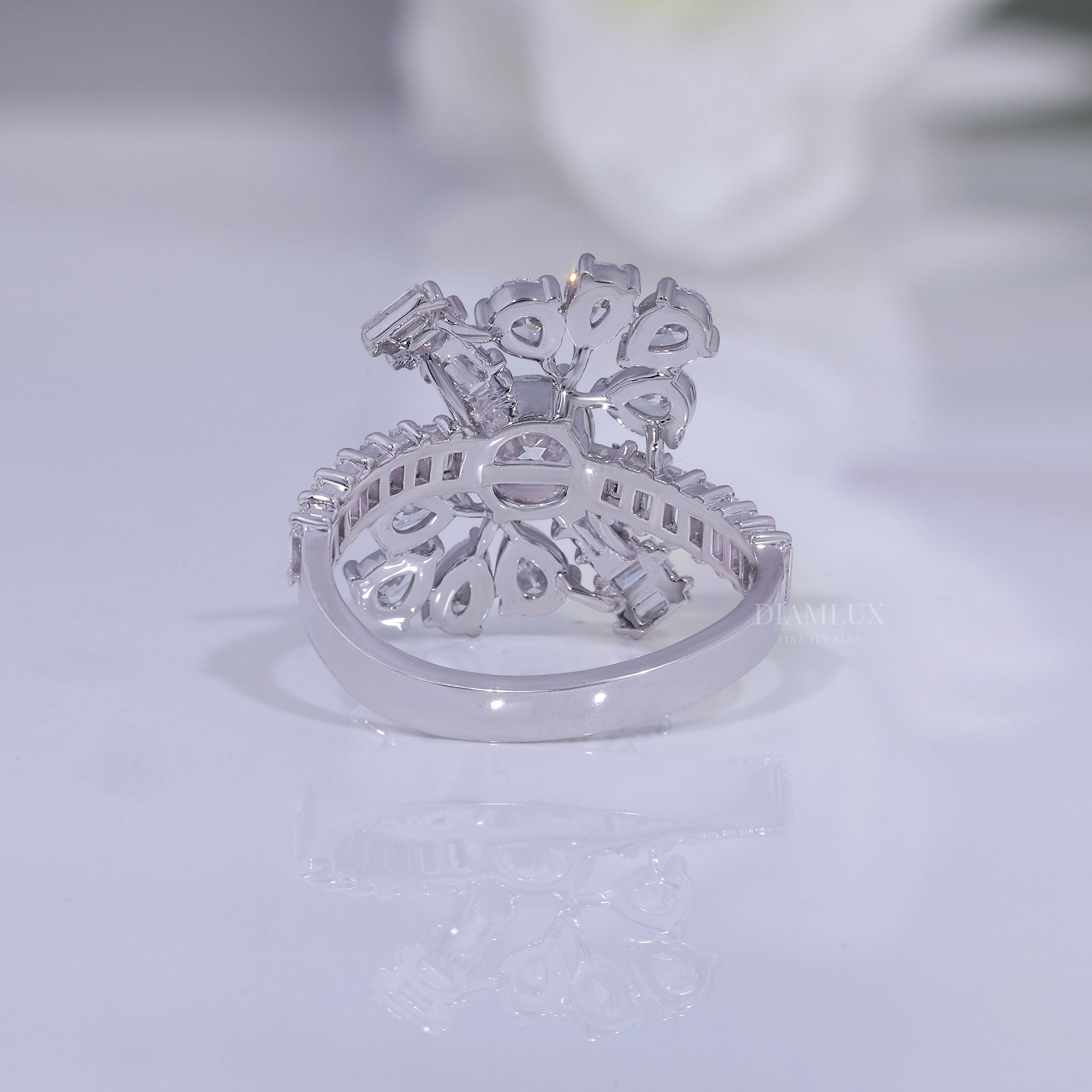 10kt Gold Lab Diamond Ring Diamlux Fine Jewelry