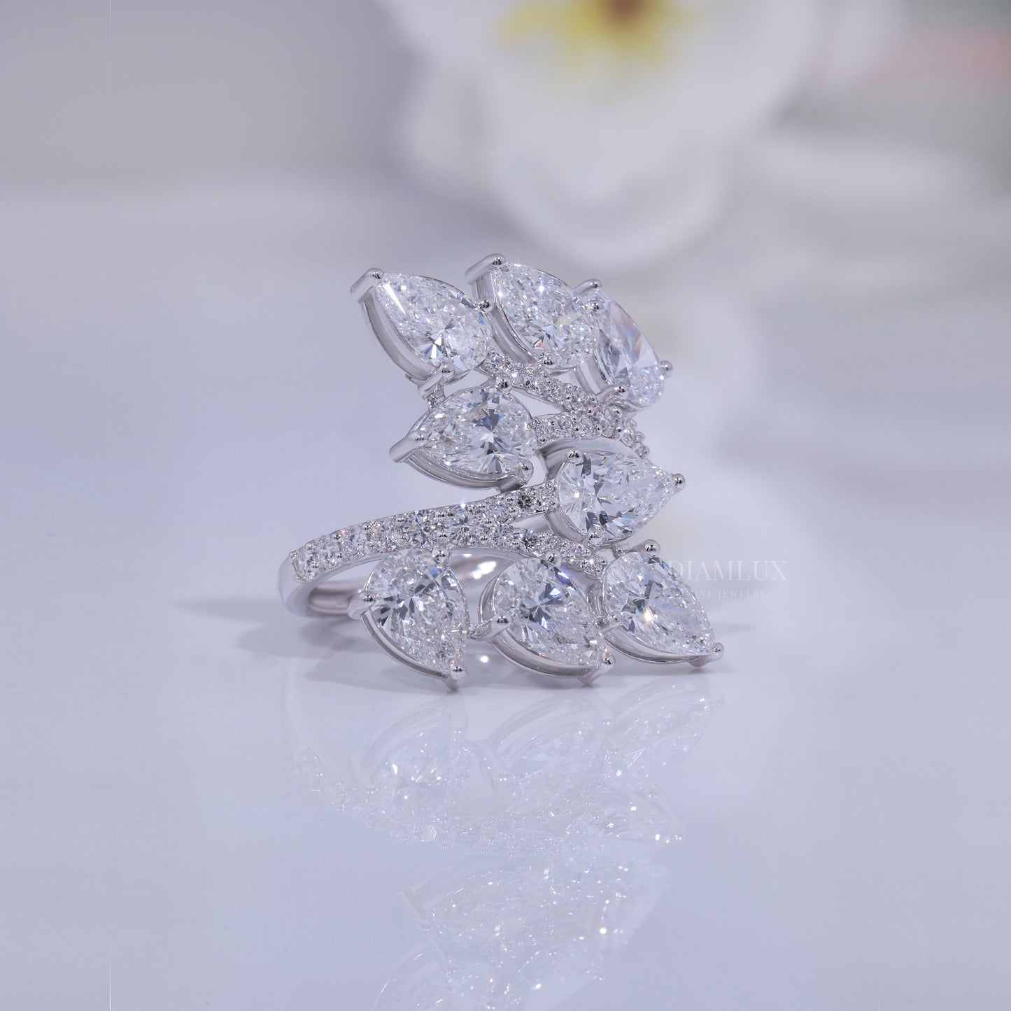 10kt Gold Lab Diamond Ring Diamlux Fine Jewelry