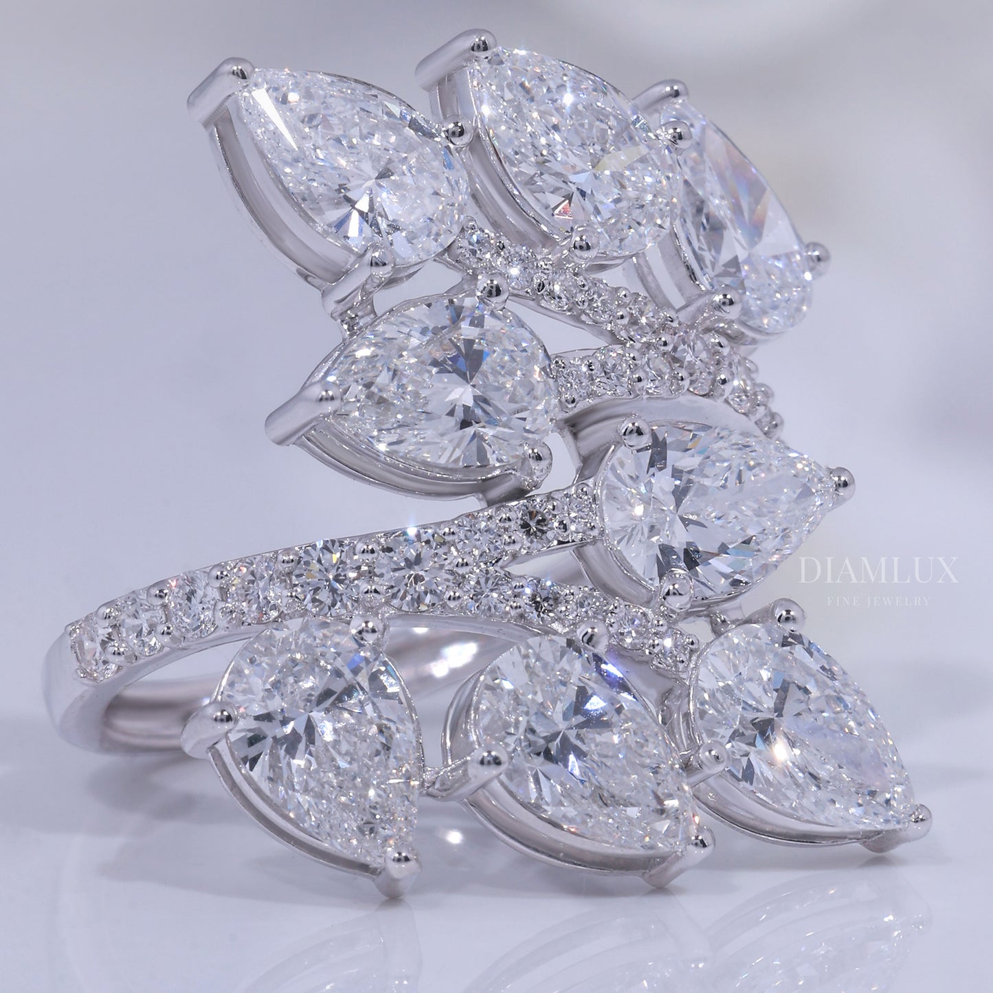 10kt Gold Lab Diamond Ring Diamlux Fine Jewelry