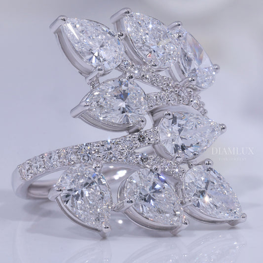 10kt Gold Lab Diamond Ring Diamlux Fine Jewelry
