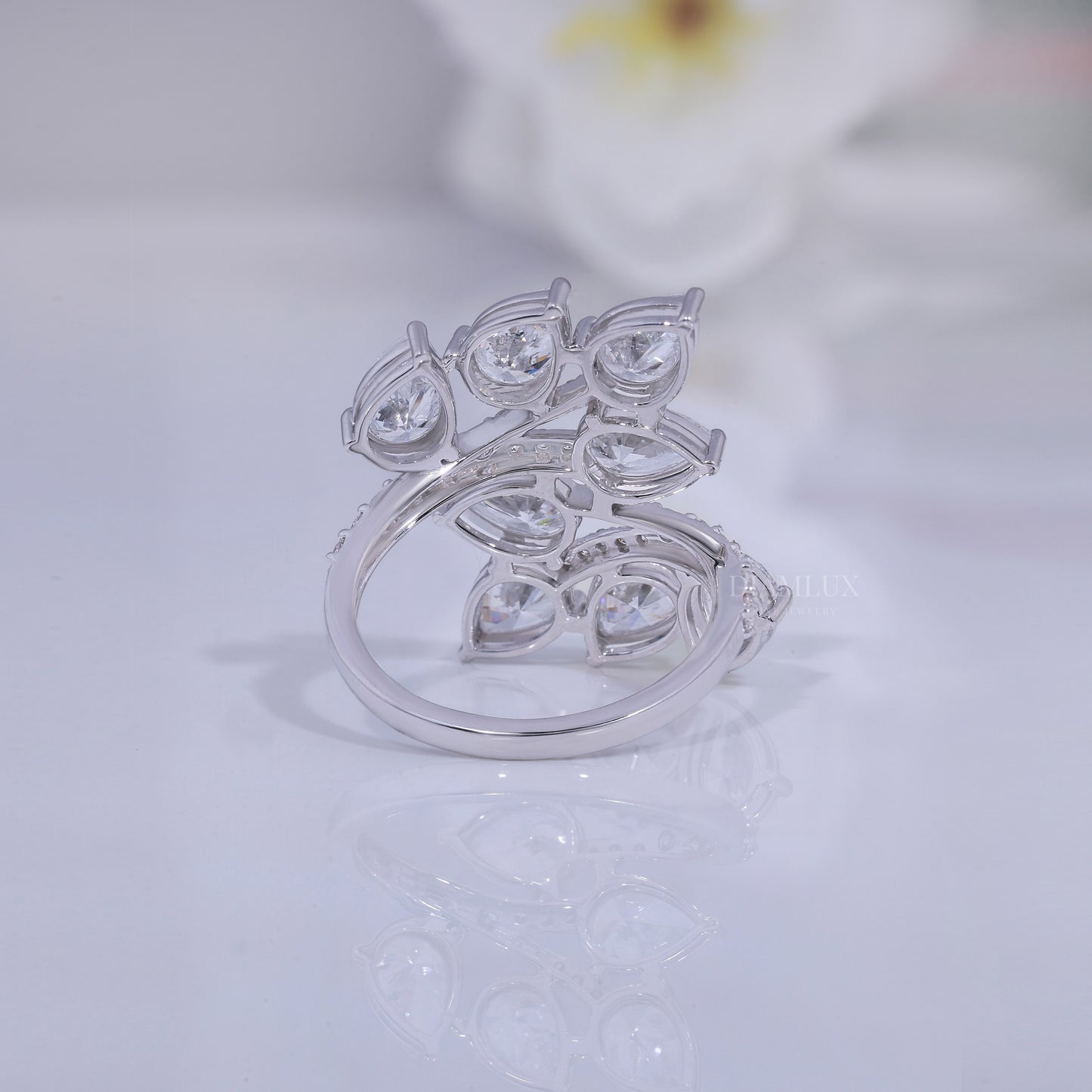 10kt Gold Lab Diamond Ring Diamlux Fine Jewelry