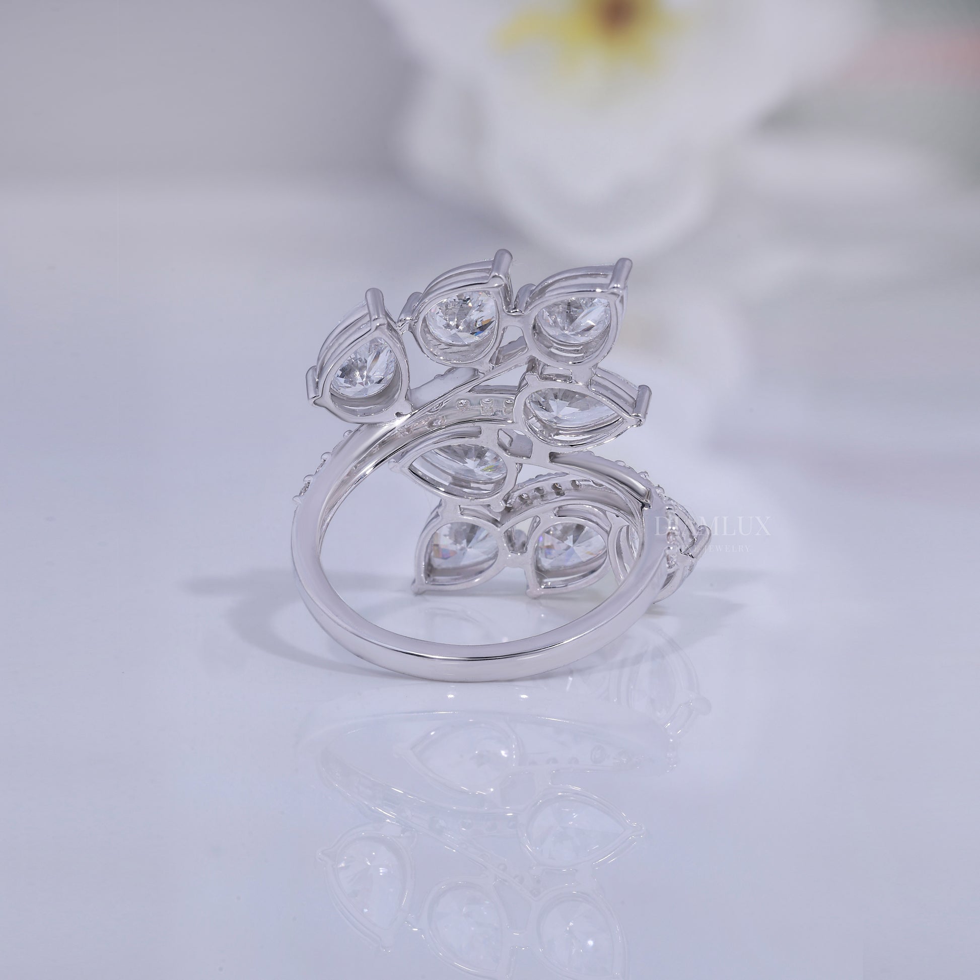 10kt Gold Lab Diamond Ring Diamlux Fine Jewelry