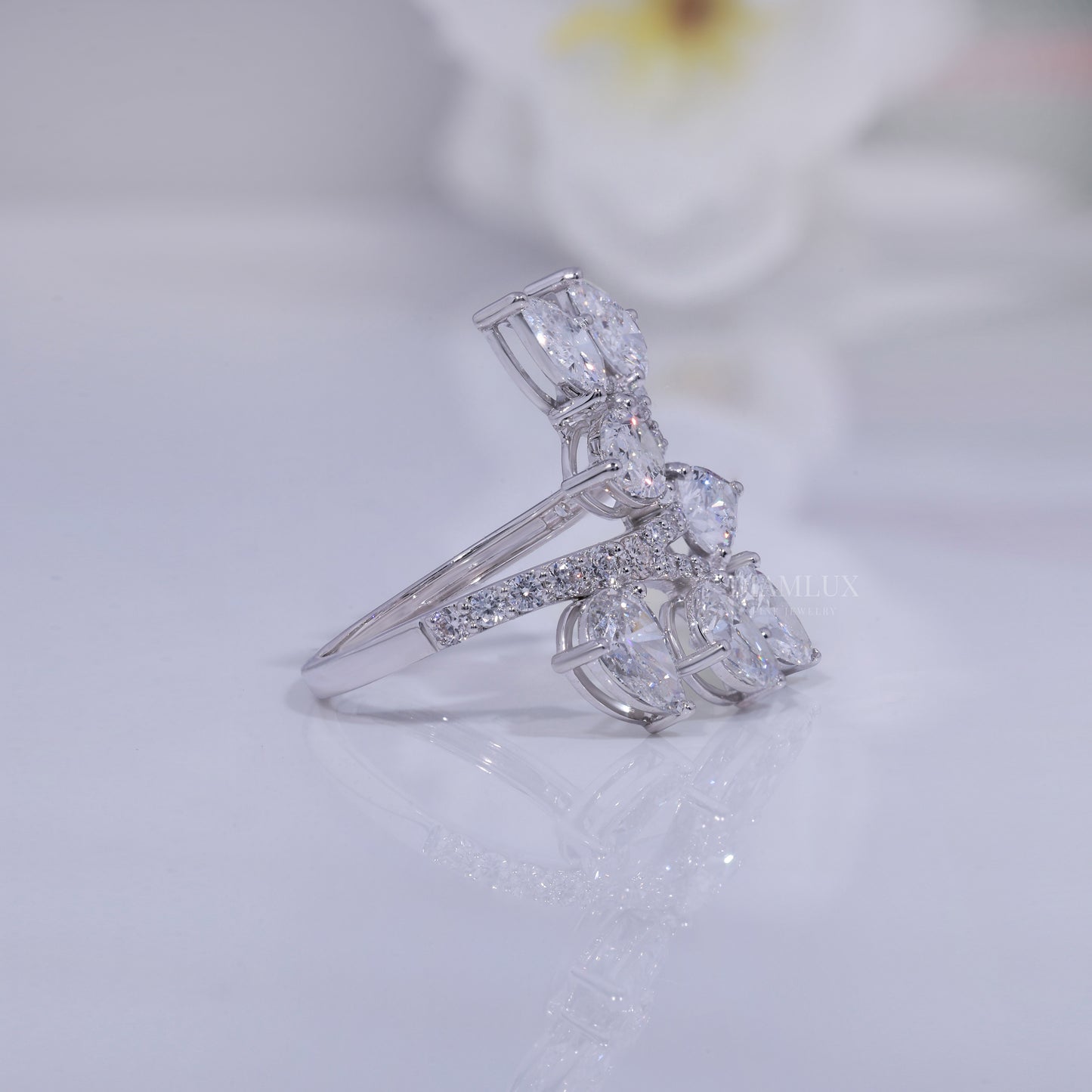 10kt Gold Lab Diamond Ring Diamlux Fine Jewelry