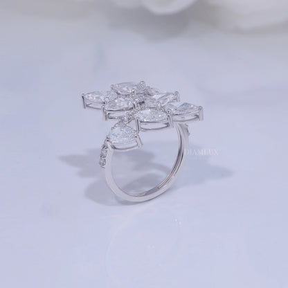 10kt Gold Lab Diamond Ring Diamlux Fine Jewelry
