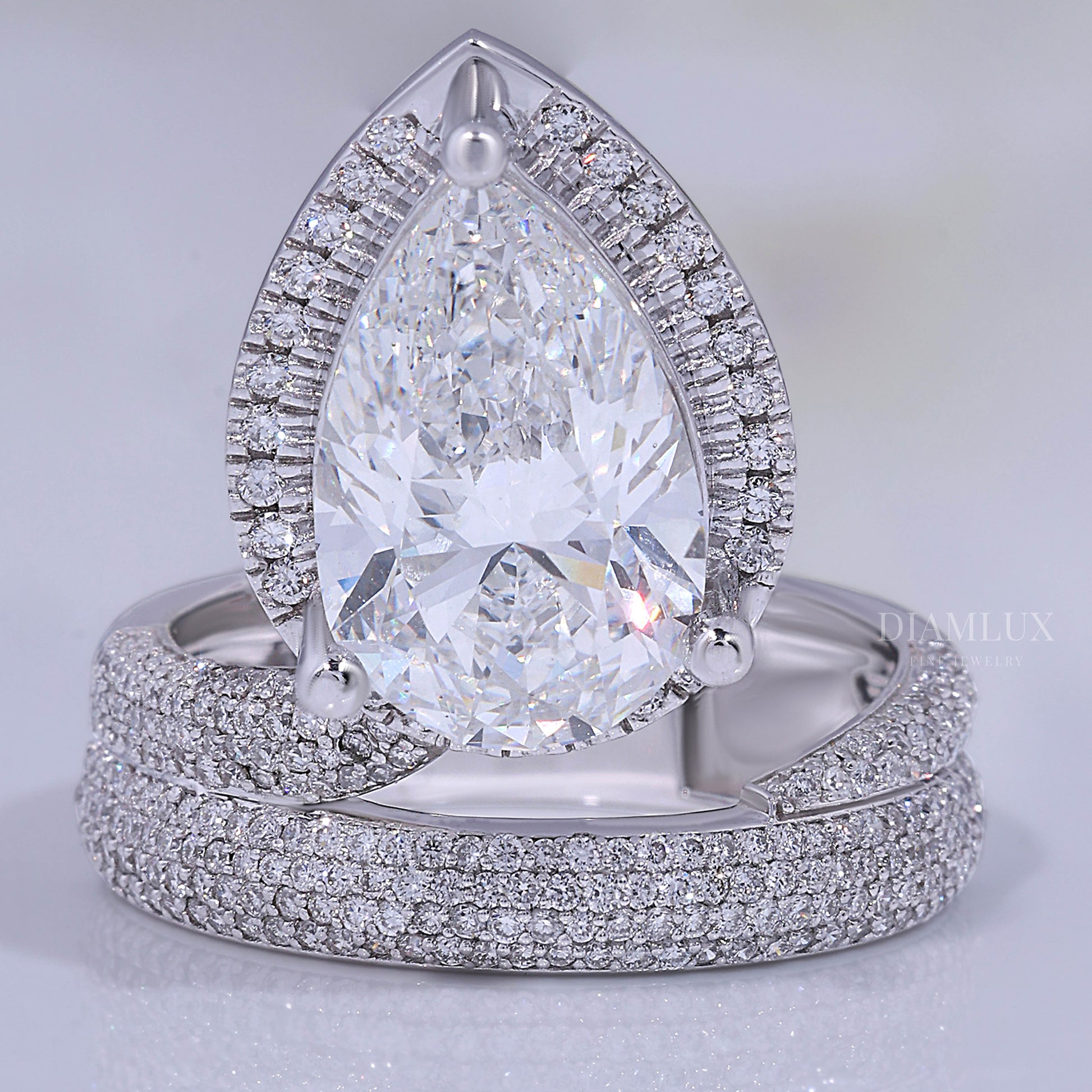 10kt Gold Lab Diamond Ring Diamlux Fine Jewelry