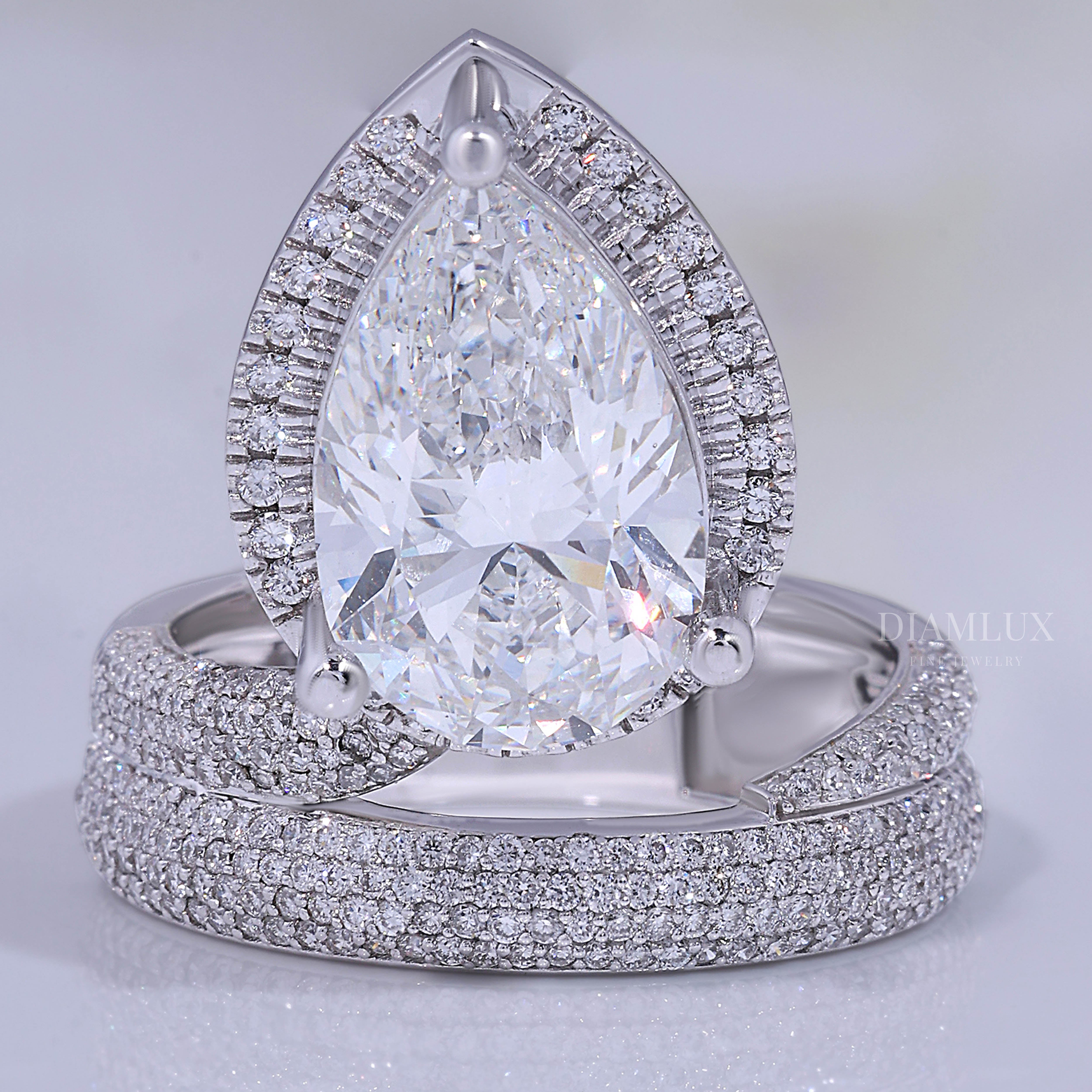 10kt Gold Lab Diamond Ring Diamlux Fine Jewelry