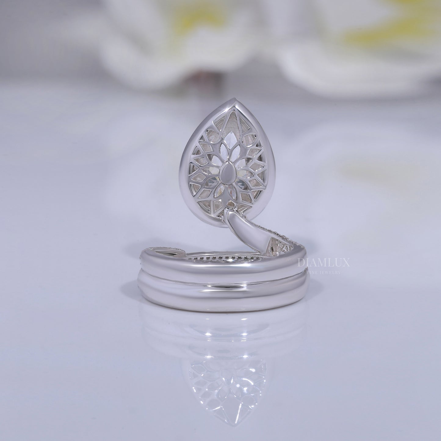 10kt Gold Lab Diamond Ring Diamlux Fine Jewelry
