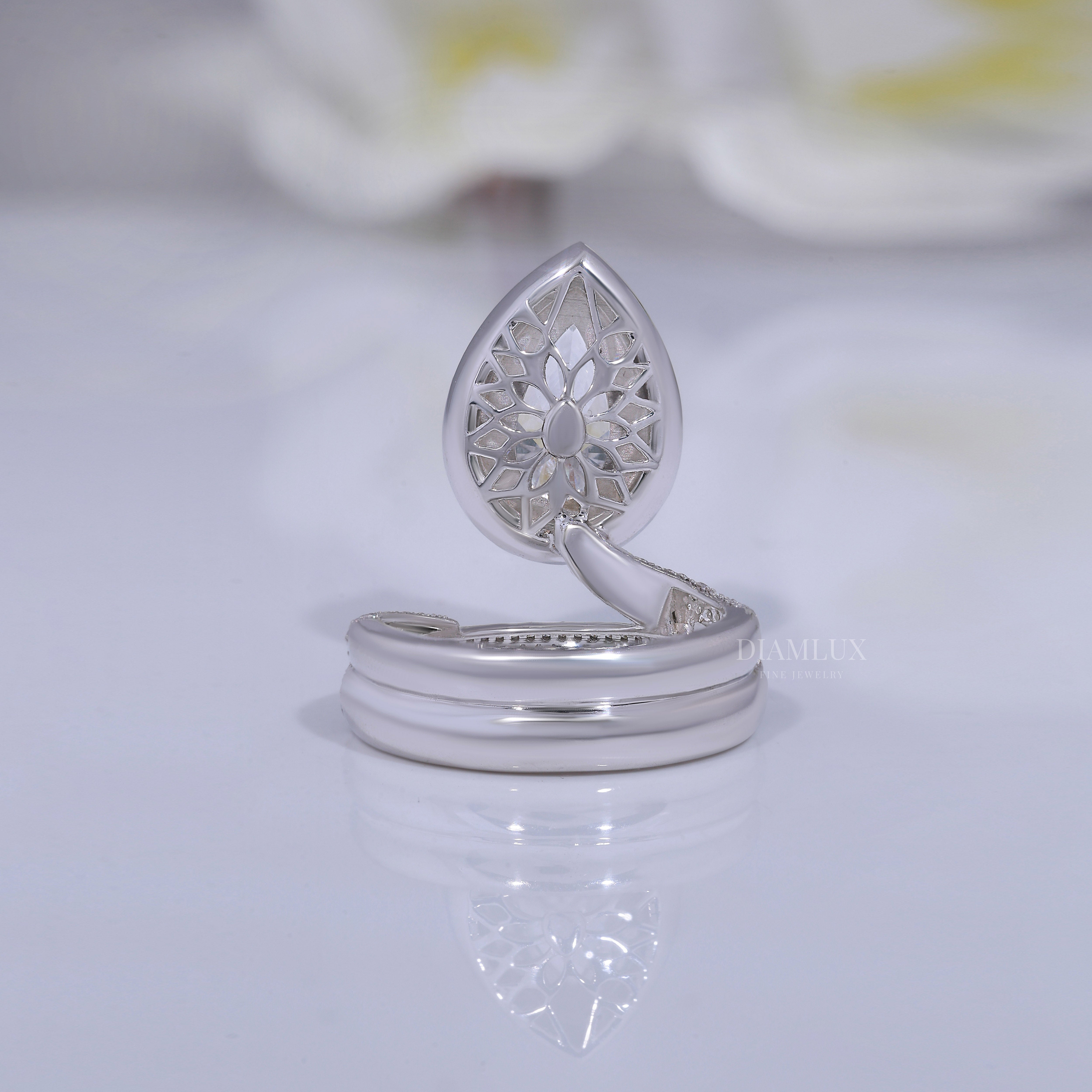10kt Gold Lab Diamond Ring Diamlux Fine Jewelry