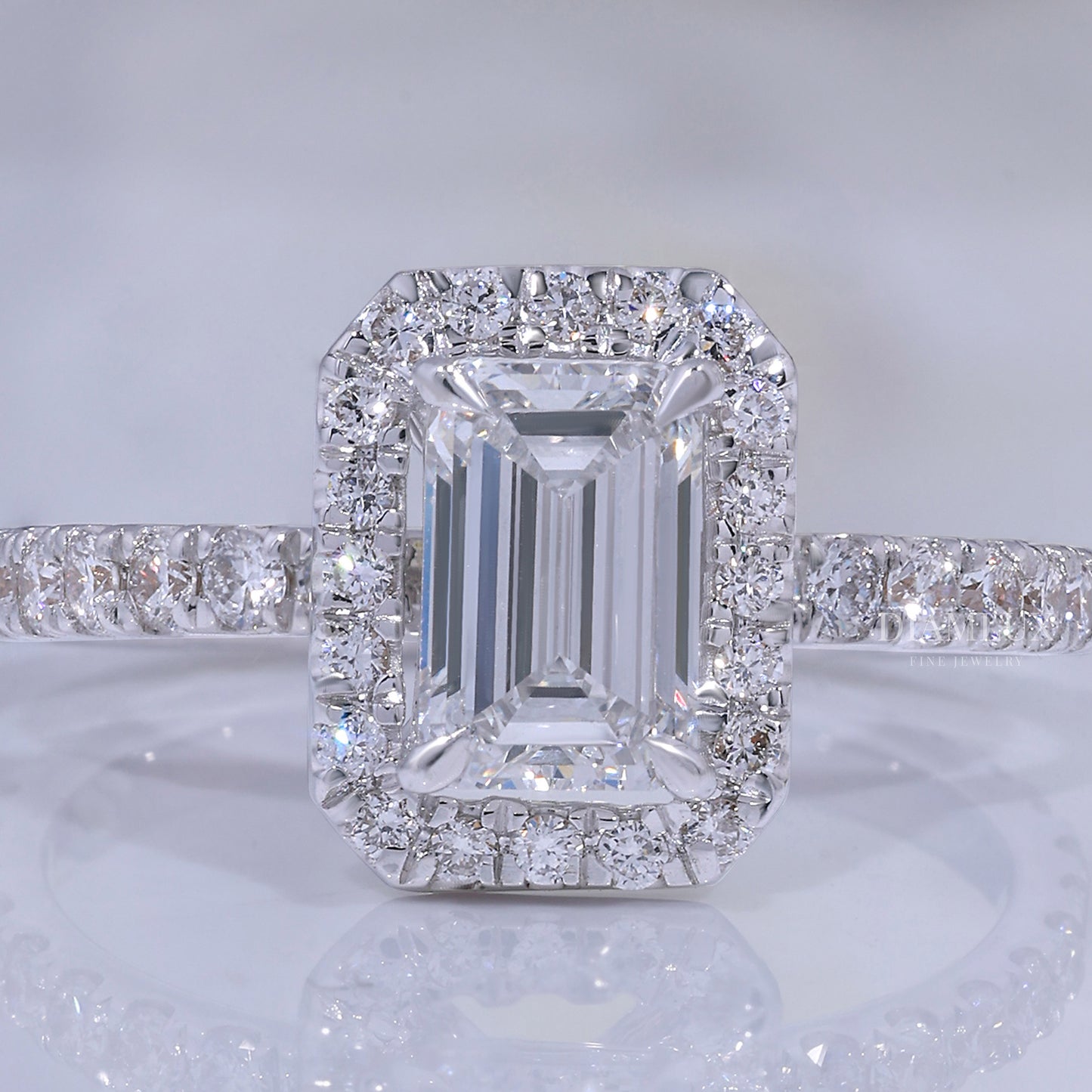 10kt Gold Lab Diamond Ring Diamlux Fine Jewelry