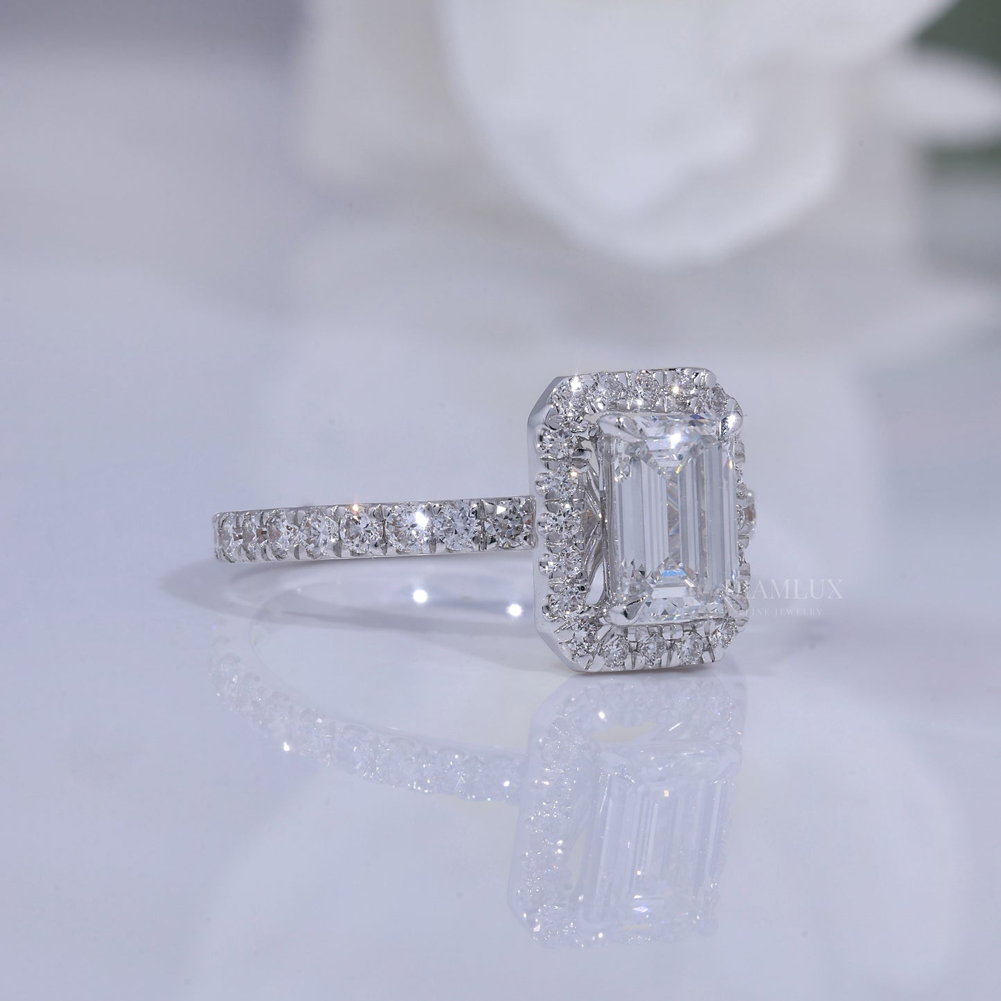 10kt Gold Lab Diamond Ring Diamlux Fine Jewelry