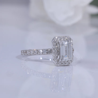 10kt Gold Lab Diamond Ring Diamlux Fine Jewelry