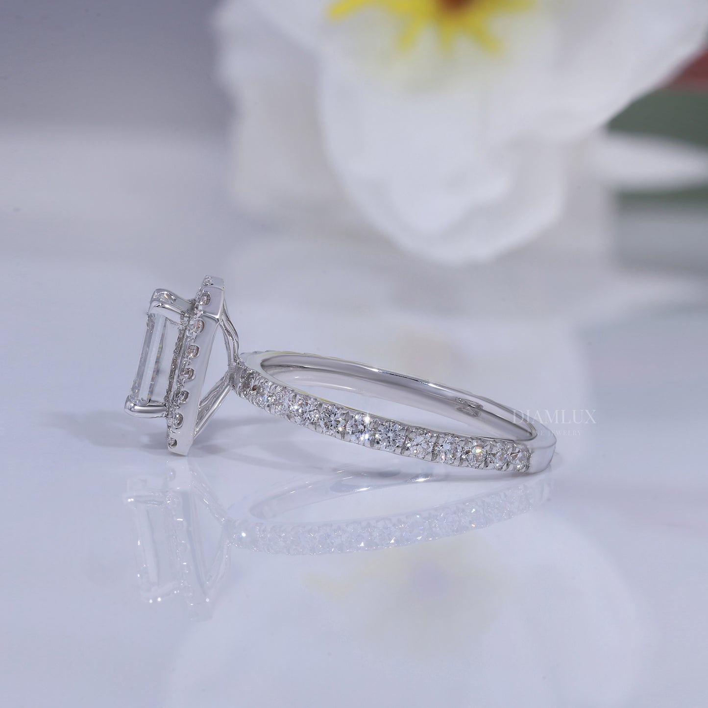 10kt Gold Lab Diamond Ring Diamlux Fine Jewelry