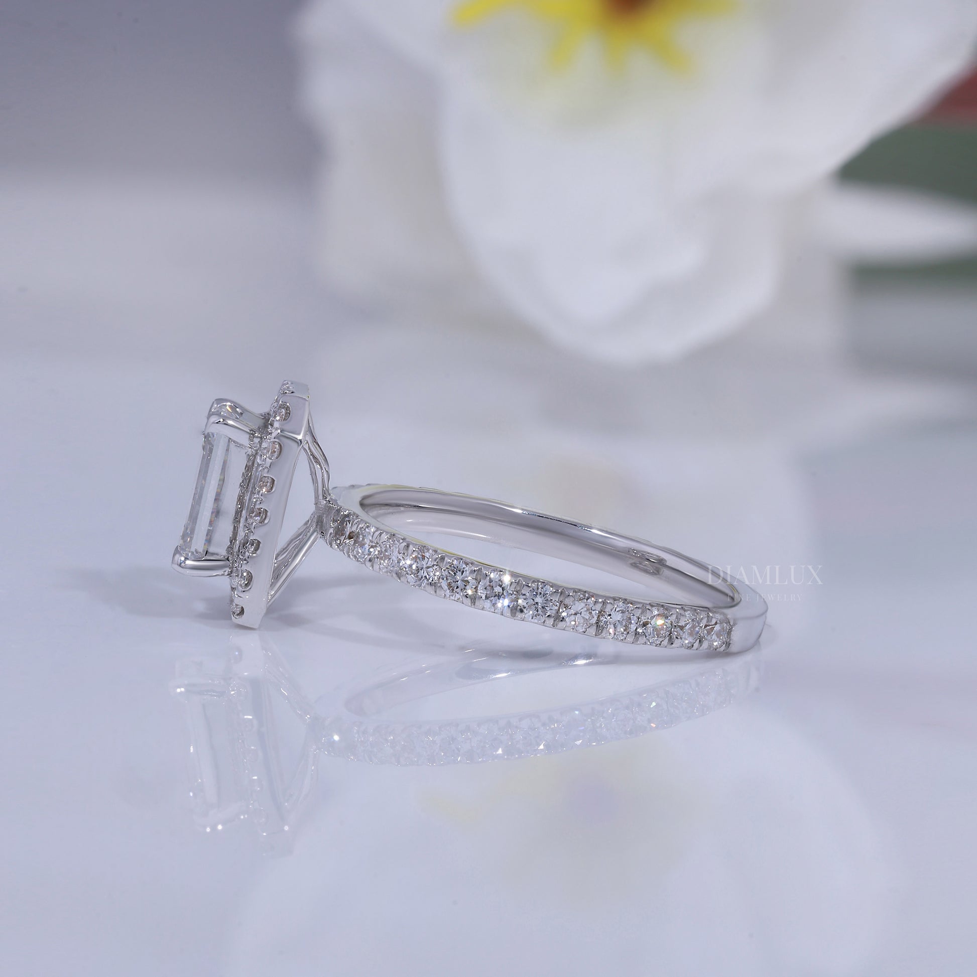 10kt Gold Lab Diamond Ring Diamlux Fine Jewelry