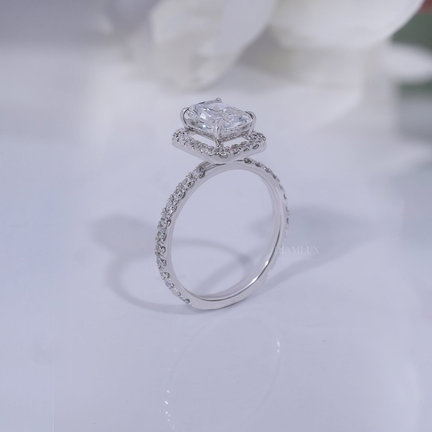 10kt Gold Lab Diamond Ring Diamlux Fine Jewelry