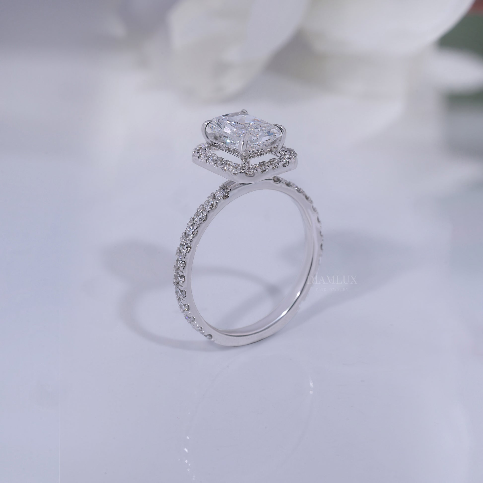 10kt Gold Lab Diamond Ring Diamlux Fine Jewelry