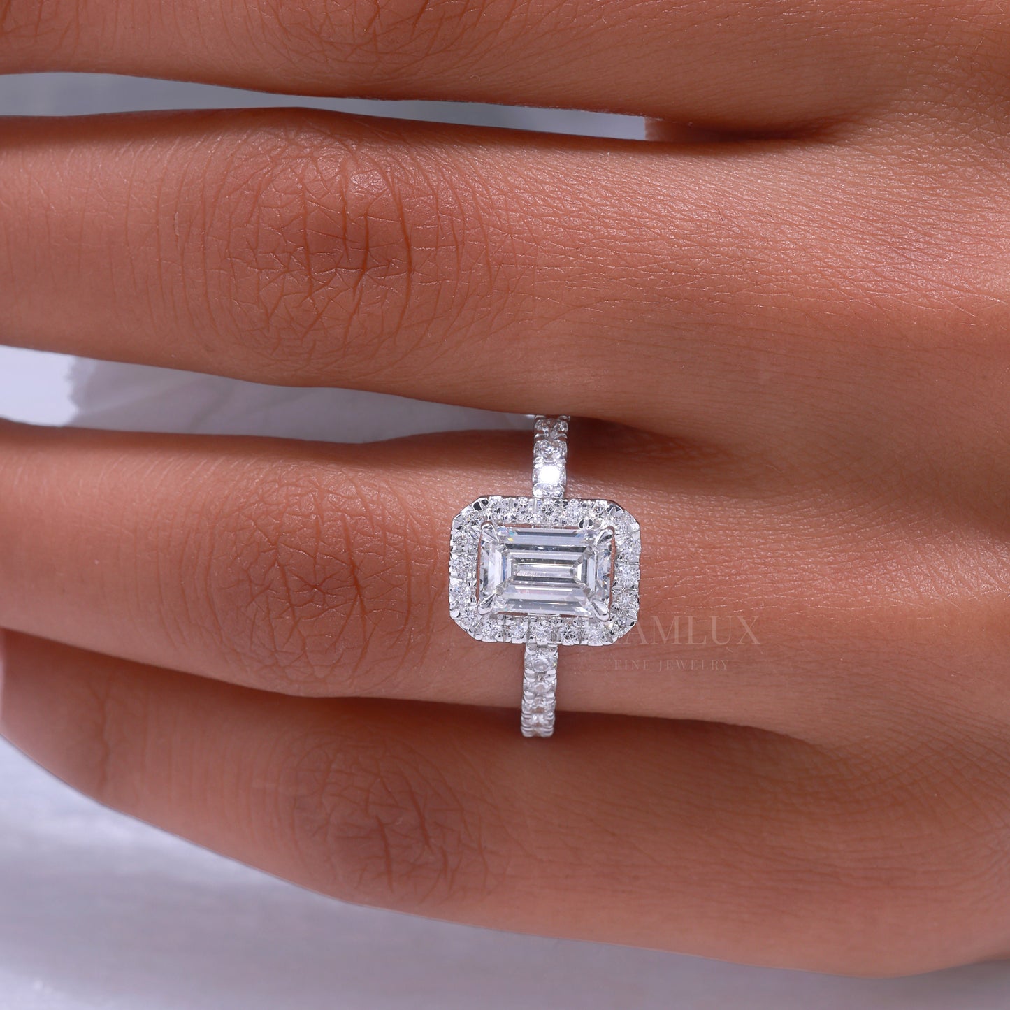 10kt Gold Lab Diamond Ring Diamlux Fine Jewelry