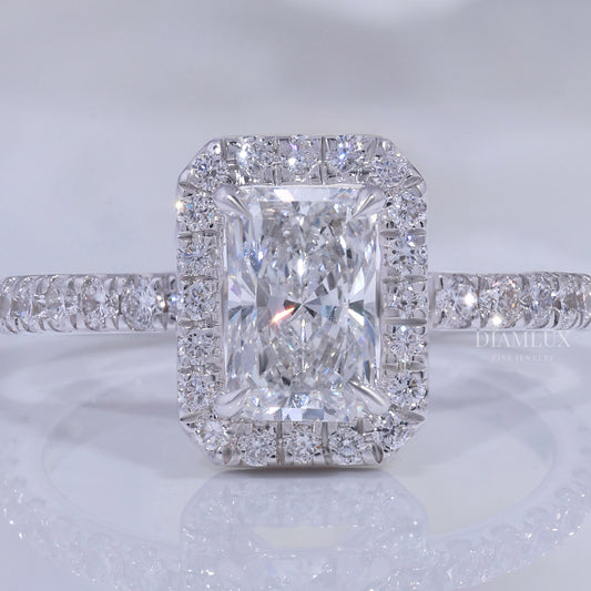 10kt Gold Lab Diamond Ring Diamlux Fine Jewelry