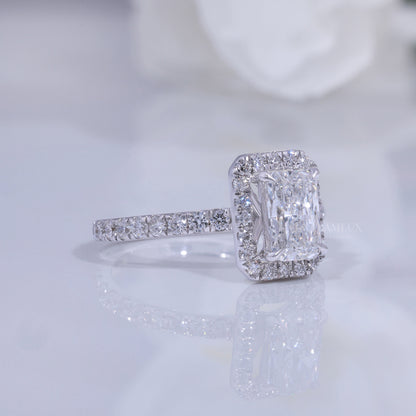 10kt Gold Lab Diamond Ring Diamlux Fine Jewelry